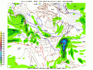 NAM forecast - 10am Thursday