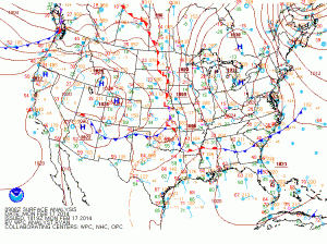 Current Surface Map