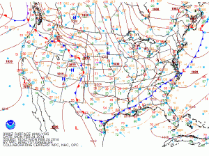 Current Surface Map