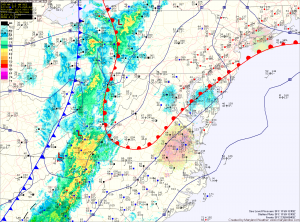 Current Surface Map