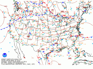 Current Surface Map