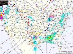 Current Surface Map