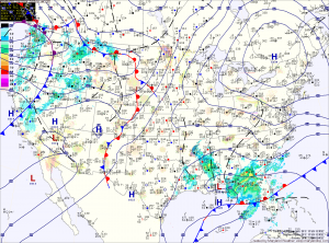 Current Surface Map