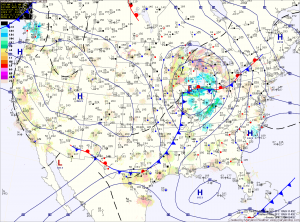 Current Surface Map