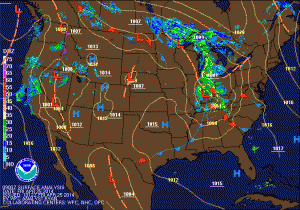 Current Surface Map