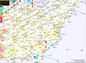 Current Surface Map