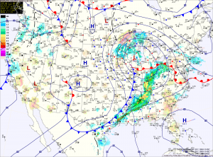 Current Surface Map