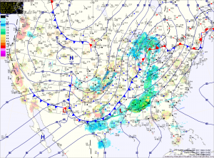 Current Surface Map