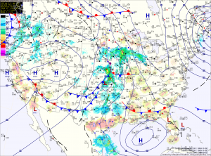 Current Surface Map