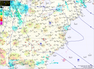 Current Surface Map