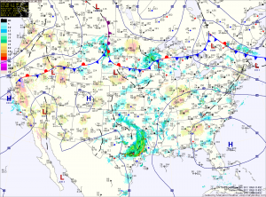 Current Surface Map