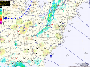 Current Surface Map