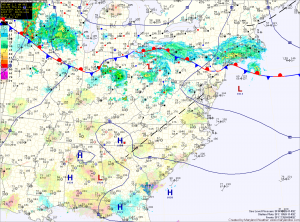 Current Surface Map