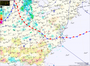 Current Surface Map