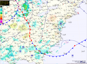 Current Surface Map