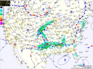 Current Surface Map