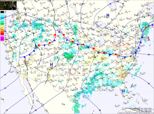 Current Surface Map