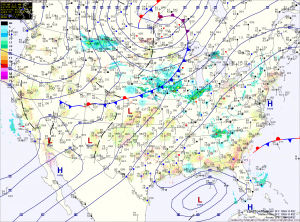 Current Surface Map