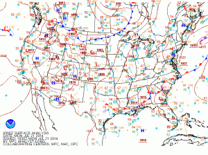 Current Surface Map