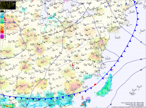 Current Surface Map