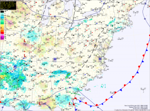 Current Surface Map