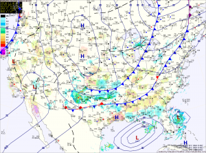 Current Surface Map