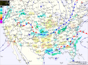 Current Surface Map