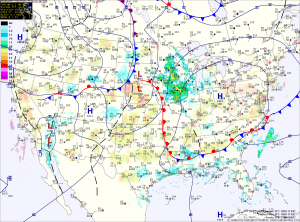 Current Surface Map