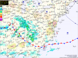 Current Surface Map