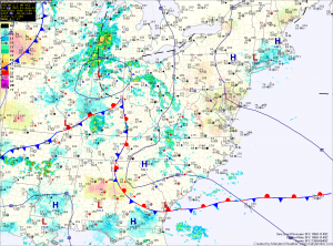 Current Surface Map