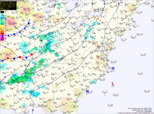 Current Surface Map