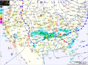 Current Surface Map