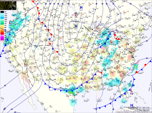 Current Surface Map