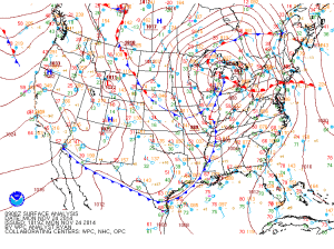 Current Surface Map