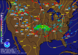 Current Surface Map