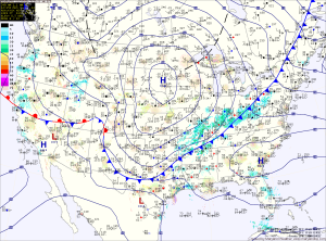 Current Surface Map