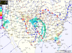 Current Surface Map