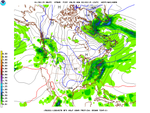 06z GFS - Low pressure tracks over MD