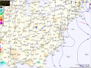 Current Surface Map