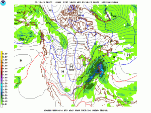 GFS - 1am Wednesday Morning