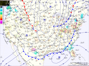 Current Surface Map