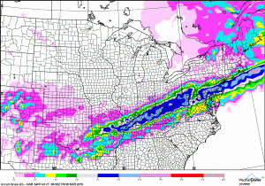 NAM Total Snowfall