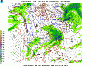 NAM - 10pm Tonight - Entire state above freezing (click to enlarge)