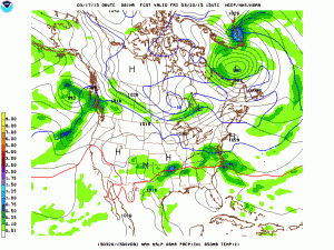 NAM - 10am Friday showing likely rain/snow mix