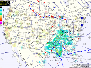 Current Surface Map