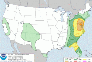 SPC Day 1 Severe Outlook