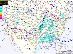 Current Surface Map