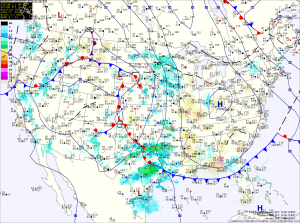 Current Surface Map