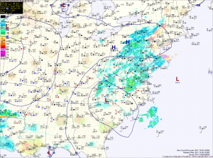 Current Surface Map