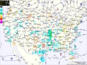 Current Surface Map